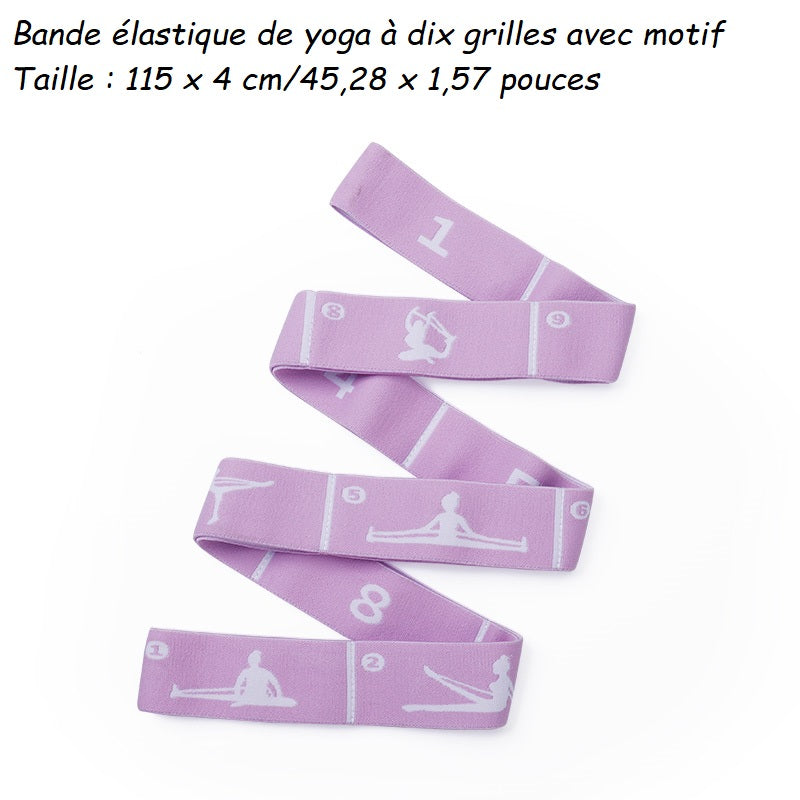 Bandes élastiques multifonctionnelles pour yoga et autre