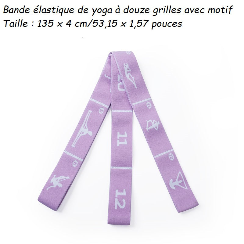 Bandes élastiques multifonctionnelles pour yoga et autre